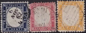 �C�^���A 1862�N VEII�� �󏭔Łi�V�F�[�h�j sg. 2a-4a cv. ?2,650