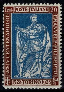 1928�N �C�^���A���� 20�Z���g ���a14�N �t�B���x���g�E�f���g 14 MNH MF107869