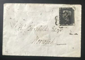 1841�N Ap 1 GB �y�j�[�u���b�N�؎�J�o�[�A�m�[���b�W���A�X�փ}�[�N��M�t���A�ʐ^�Q��