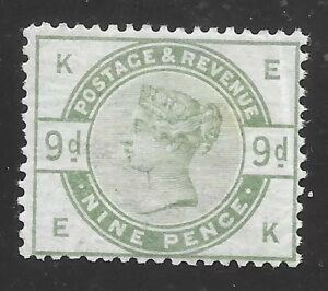 1883�N 9�y���X �����񂾗ΐF �ǍD�ȐF���A�E���ɐ܂�ڂ���A�}�E���g�ς� �V�i SG 195 c?1250