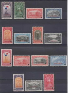 �p�i�} 1942-47 Sc 342-349 & 357 �` 409 �t���Z�b�g �p�[�t�v���[�t + �u�X�y�V�����v MNH