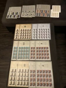 USPS�X�֐؎� 20���Z�b�g - ���v340���B���ׂĉi�v�؎�ł��B