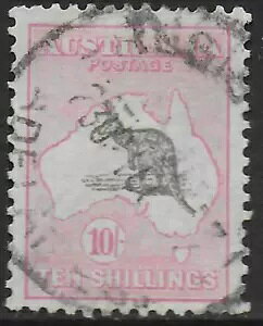 I[XgA؎ 1929 SG 112 CANC VF Kangeroo