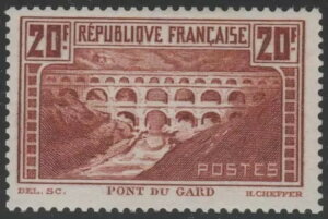 tX YVERT 262 c SCOTT 254 A " |fK[ 20F bhuE " MNH VVF