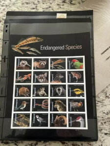 スキャン結果によると、2023年米国記念切手年セットはニューハンプシャー州でミントであることが判明