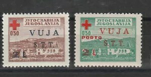 1948 gGXe B Stt - Vujna Serie Pro Croce Rossa 2 Val. Mnh MF91660