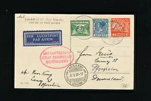 cFby W[K[ 56 1930N XCXs I_ zep on b/w zep ppc