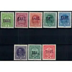 geB[m - Ag AfBWF 1918-19 Sopr. Taxe  8 V.G. ܂ MH ؖ