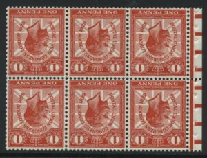 1929N 1d XJ[bgX֘Ac U/MINT q 6g SG 435bw