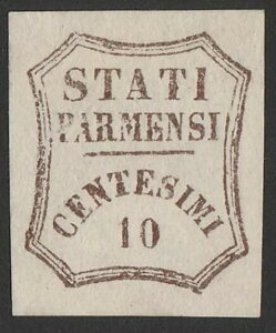 �C�^���A - �p���} 1859�N �Վ����{�d�� 10�Z���g ���F�BSass 14 cat 2,200���[���B