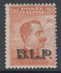 �C�^���A - BLP Buste Lettere Postali Sassone n.7A �T�C������ DIENA MH* cv 1450$