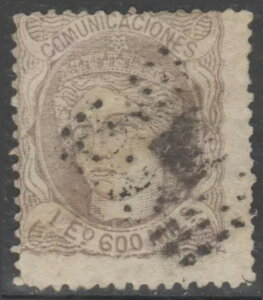 XyC 1Esc. 600 Milesimas 1870 oCIbg / F / ItZ^[ US 111