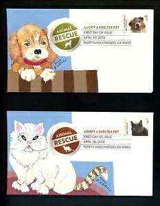 US FDC #4451-4460 yeB yCg HP USPS fW^ 2010 CA XL[ybg L  10