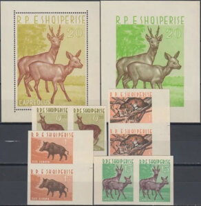 �A���o�j�A �Z�b�g IMP & S/S (Perf/IMP) ���C���h���C�t 1962 MNH-720 ���[��