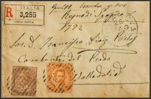 �C�^���A�B�\���F�C���F�[��18�A35�B1885�N�B30�Z���g�E�J�X�^�[�j���A20�Z���g�E�i�����n�BO�ؖ���