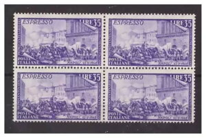 �C�^���A 1948 - ���\���W�����g�E�G�N�X�v���X ���� 35 �J���e�b�g �V�i ** MNH