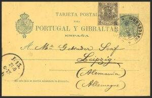 その他のセクション。会計年度。表紙EP34、会計年度1900年。5セントのMovilと5セントのTarjeta En