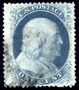 US 24 1c 1857 �x���W���~���E�t�����N���� �^�C�v Va�A�^�C�v V PF �ؖ����g�p