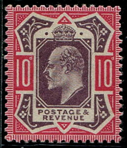 10d SG 254(3) 'CARMINE-PINK' MINT�A���ɑf���炵���F�����̔��ɂ��ꂢ��L/M�B