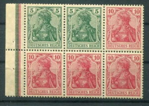 Dr. Heftchenblatt Hbl 9Iaba Perfect ** Mnh Postfrisch 600eur (18425)