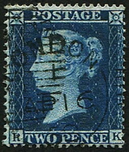 2d SG 36a (Pl.6 eRKf) VFUAuLONDON.1858v CDSAXgCNуCgiԍ...