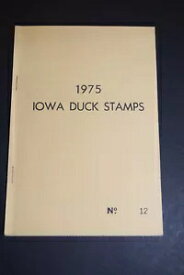 1975年アイオワ州ダックハンティング切手6枚入り希少小冊子 - MNH/OG/XF
