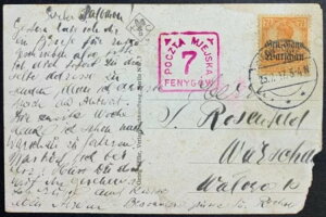 ꎟE 1917 N|[h̒nX CIECHOCINEK-WARSAW XցAn萔؎肨уtN