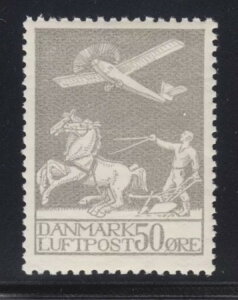 �f���}�[�N Sc C4 MNH�B1929�N 50�x��s�@�A�k��҂Ɣn�A�����z�u�ǍD