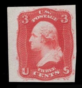 MOMEN: 米国切手 #65-E15f インドに関する初版グラビアエッセイ PF 証明書 ロット #82233