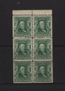 US SC#300B -- MH�AVF -- �u�b�N���b�g�p�l??�� - �����p�[�t�X
