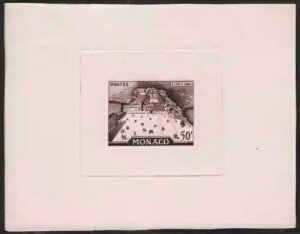 ���i�R 1956 FIPEX 50fr ������� DIE PROOF �_�[�N�u���E��