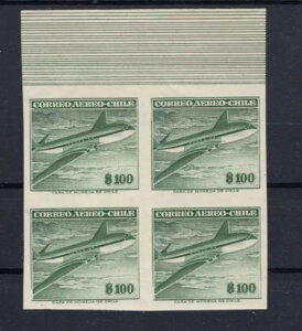 �`�� 1956-60�N �q��@ �������Ȃ� 100�y�\ ���E�v���[�t MNH �u���b�N 4��
