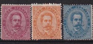 �C�^���A 1879�N �E���x���g1�����s sg. 32-34 cv. 2,150�|���h