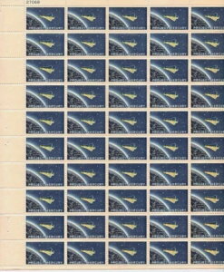 US 1193 @ (1962) 4c - MNH - EFO: �F�̕ύX - �v���W�F�N�g�E�}�[�L�����[ - 50������