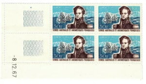 TAAF �؎� No. 25 �̓��t���������R�C���A�V�i ** MNH Dumont d'Urville