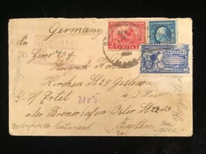 MA �x�����K�� 1921 �o�^�J�o�[�ԍ� #549�A504�A510+E11 �h�C�c���� 17 �Z���g����