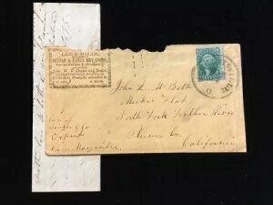 OH GARRETTSVILLE 1857 \ #32  CC JtHjAs VK[GNXvX