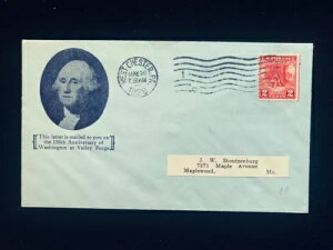 PA EFXg`FX^[ 1928N526 FDC #645 t@[XgEX^EcFo[OEJVFA