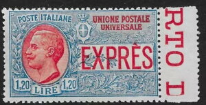 �C�^���A�؎� 1922�N �T�b�\�[�l �G�N�X�v���X 8 MNH VF