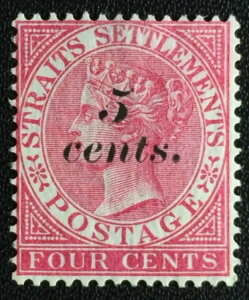 �}���� 1882 �C���A���n QV 5c on 4c MNG SG#47 M3069
