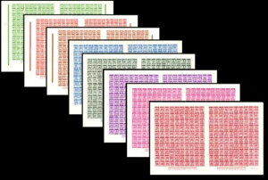 uKA 1942N ؎ O1 - O8 8g K^[t MNH 