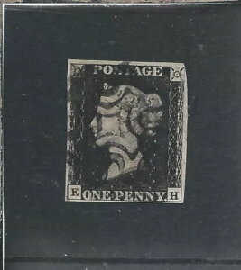 GB-QV 1840 1d ubN EH v[g 10 LZς ubN MX SG AS66 CAT ?950