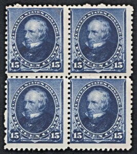 US Sc# 227 *~gAKȂ { 15Zg w[ NC ubN 4 } 1890ÑAJ