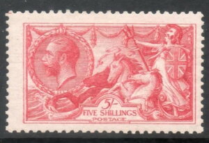 1913 5/- ���[�Y�J�[�}�C�� �E�H�[�^�[���[ �V�[�z�[�X Sg 401 N66 (1) �~���g�L���b�g ?500