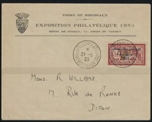 tX 1923 ~VF No.152. CF[ 182, 1 Fr. {h[؎WƉc
