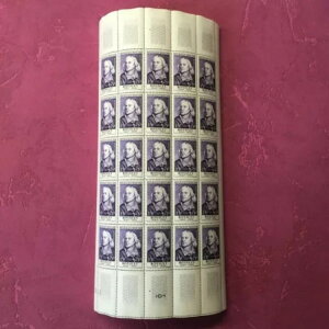 tX؎V[g No. 990 WbNExj[jE{VG x 25 1954 N**/MNH SHEET