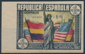 �X�y�C�� - �X���N: 1938�N - �ԍ� 00765s - �v���e�B�X�^���v�A�~�V����/�g�����Ȃ�