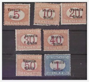 Fl`A WA 1918 - Segnatasse Serie Compl.V*MH