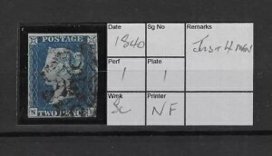 GB 1840 2d  - v[g 1 - 4 ] -  M/C -  N-F