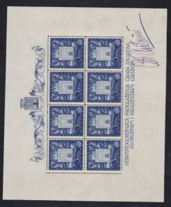 �N���A�`�A��񎟐��E���A�U�O���u 1943�N �V�[�g �T�C�� �A���g�j�[�j ��� �؎� �f�U�C�i�[ MNH